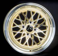 JNC Wheels - JNC Wheels Rim JNC040 Gold Machined 15x8 4x100 ET25 - Image 2