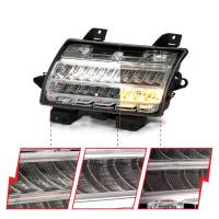 ANZO Headlights, Tail Lights and More  - ANZO 18-19 Jeep Wrangler JL Halogen Chrome Clear w/ Sequential Signal - Image 2