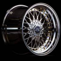 JNC Wheels - JNC Wheels Rim JNC004 Platinum Gold Rivets 18x8.5 4X100/4x114.3 ET30 - Image 1