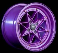 JNC Wheels - JNC Wheels Rim JNC025 Candy Purple Gold Rivets 15x8 4x100 ET25 - Image 2