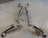 Agency Power - Agency Power Catback Exhaust Stainless Tips Nissan 370Z 09-18 - Image 1
