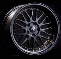 JNC Wheels - JNC Wheels Rim JNC005 Black Gold Rivets 17x8.5 5x114.3 ET30 - Image 1