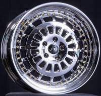 JNC Wheels - JNC Wheels Rim JNC046 Platinum w/ Gold Rivets 19x11 5x114.3 ET25 - Image 1
