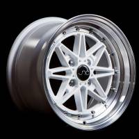JNC Wheels - JNC Wheels Rim JNC002 White Machined Lip 15x8 4x100 ET25 - Image 2