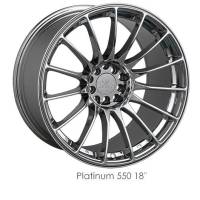 XXR Wheels - XXR Wheel Rim 550 20X10.25 5x114.3/5x120 ET16 73.1CB Platinum - Image 1