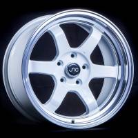 JNC Wheels - JNC Wheels Rim JNC013 White Machined Lip 15x8 4x100 ET20 - Image 1