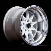 JNC Wheels - JNC Wheels Rim JNC003 White Machined Lip 15x8 4x100/4x114.3 ET0 - Image 2
