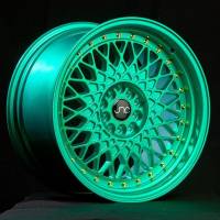 JNC Wheels - JNC Wheels Rim JNC031 Candy Green Gold Rivets 17x9 5x100/5x114.3 ET30 - Image 2