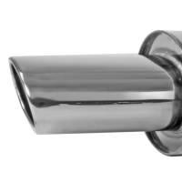 Spec'D Tuning Products - Spec-D Universal 2.5" Inlet Stainless Steel Exhaust Muffler w/ Oval Tip - Image 6