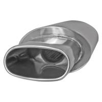 Spec'D Tuning Products - Spec-D Universal 2.5" Inlet Stainless Steel Exhaust Muffler w/ Oval Tip - Image 7