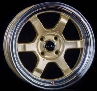 JNC Wheels - JNC Wheels Rim JNC013 GOLD Machined Lip 15x8 4x100 ET20 - Image 1
