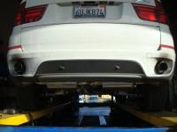 Megan Racing - Megan Racing Supremo Exhaust System: BMW E70 X5 2007-13 V6 Model Only (Exclude M Package) Burnt Rolled Tips - Image 2