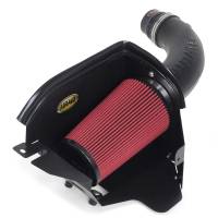 Airaid 07-11 Jeep Wrangler JK 3.8L CAD Intake System w/ Tube (Dry / Red Media) - Image 2