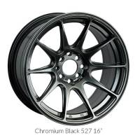 XXR Wheels - XXR Wheel Rim 527 16X8.25 4x100/4x114.3 ET0 73.1CB Chromium Black - Image 1