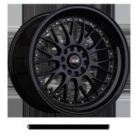 XXR Wheels - XXR Wheels Rim 521 18x8.5 5x100/5x114.3 ET35 73.1CB Black / Gold Rivets - Image 1