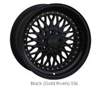 XXR Wheels - XXR Wheel Rim 536 17X9 5x100/5x114.3 ET25 73.1CB Black - Image 1