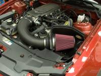 Airaid 2010 Ford Mustang GT 4.6L (No MVT) MXP Intake System w/ Tube (Oiled / Red Media) - Image 2