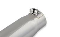 Flowmaster - Flowmaster Exhaust Tip - 3.50 In. Rolled Angle Polished Ss Fits 3.00 In. Tubing (Clamp On) - Image 4