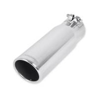 Flowmaster - Flowmaster Exhaust Tip - 3.50 In. Rolled Angle Polished Ss Fits 3.00 In. Tubing (Clamp On) - Image 7