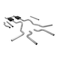 Flowmaster - Flowmaster 73-87 GM C10/C20 Pickup 2WD American Thunder X Member-Back Exhaust System - Image 2