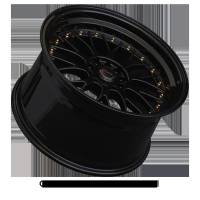 XXR Wheels - XXR Wheels Rim 521 20x8.5 5x114.3/5x120 ET32 73.1CB Black / Gold Rivets - Image 2