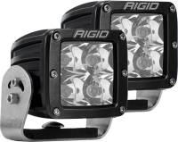 Rigid Industries - RIGID D-Series PRO LED Light, Spot Optic, Heavy Duty, Black Housing, Pair - Image 1