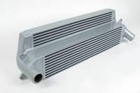 CSF Radiators - CSF 19-20 Hyundai Veloster N / 17-20 Hyundai i30 N MT Stepped Core Intercooler - Silver - Image 1