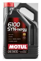 Motul - Motul 6100 SYN-NERGY 5W30 - 5L - Technosynthese Oil - Case of 4 - Image 1