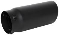 Spectre Exhaust Tip 4-1/2in. OD / Slant - Black - Image 2