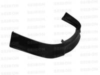 Seibon Carbon - Seibon MG-style carbon fiber front lip for 1998-2001 Acura Integra - Image 2