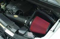 Airaid 04-13 Nissan Titan/Armada 5.6L MXP Intake System w/ Tube (Oiled / Red Media) - Image 3