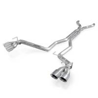 Stainless Works - Stainless Works 2012-15 Camaro ZL1 6.2L 3in Catback Dual Chambered Exhaust X-Pipe Quad Tips - Image 2