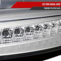 Spec'D Tuning Products - Spec-D 2010-2011 Kia Soul Projector Headlights w/ LED Light Bar & LED Turn Signal Lights (Chrome Housing/Clear Lens) - Image 5