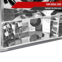 Spec'D Tuning Products - Spec-D 2008-2010 Ford F-250 F-350 F-450 Dual Halo Projector Headlights (Chrome Housing/Clear Lens) - Image 7