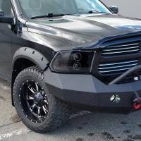 Spec'D Tuning Products - Spec-D 2009-2018 Dodge RAM 1500 / 2019-2021 RAM Classic / 2010-2018 RAM 2500 3500 Dual Halo Projector Headlights (Glossy Black Housing/Smoke Lens) - Image 7