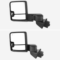 Spec'D Tuning Products - Spec-D 2019-2022 GMC Sierra 1500 Power Adjustable, Heated, & Manual Extendable Black Towing Mirrors w/ Smoke Lens LED Turn Signal & Clearance Lights - Image 4