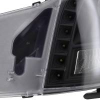 Spec'D Tuning Products - Spec-D 2003-2007 Cadillac CTS Halo Projector Headlights (Matte Black Housing/Clear Lens) - Image 7