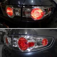 Spec'D Tuning Products - Spec-D 2003-2005 Honda Accord Sedan Tail Lights (Matte Black Housing/Clear Lens) - Image 8