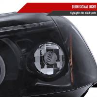 Spec'D Tuning Products - Spec-D 1996-1998 Honda Civic Dual Halo Projector Headlights (Glossy Black Housing/Smoke Lens) - Image 6