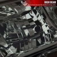 Spec'D Tuning Products - Spec-D 2019-2022 Dodge RAM 2500/3500/4500/5500 Factory Style Headlights (Chrome Housing/Smoke Lens) - Image 5