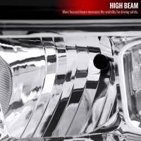 Spec'D Tuning Products - Spec-D 2019-2022 Dodge RAM 2500/3500/4500/5500 Factory Style Headlights (Chrome Housing/Clear Lens) - Image 5