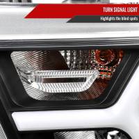 Spec'D Tuning Products - Spec-D 2019-2022 Dodge RAM 1500 Animated LED Bar Factory Style Headlights (Matte Black Housing/Clear Lens) - Image 7