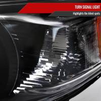 Spec'D Tuning Products - Spec-D 2011-2020 Toyota Sienna Projector Headlights (Matte Black Housing/Clear Lens) - Image 3