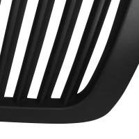 Spec'D Tuning Products - Spec-D 2003-2006 Chevrolet Silverado/Avalanche Mate Black ABS Conversion Vertical Grille - Image 5