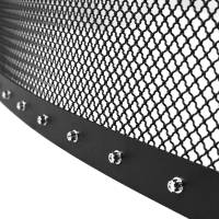 Spec'D Tuning Products - Spec-D 2011-2016 Ford F-250/F-350/F-450/F-550 Rivet Style Black Stainless Steel Mesh Grille Center Insert - Image 4