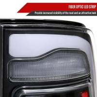 Spec'D Tuning Products - Spec-D 2009-2018 Dodge RAM 1500/2019-2022 RAM 1500 Classic/2010-2018 RAM 2500 3500 LED Bar Tail Lights (Matte Black Housing/Clear Lens) - Image 1