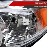 Spec'D Tuning Products - Spec-D 2011-2020 Toyota Sienna Driver/Left Side Projector Headlights (Chrome Housing/Clear Lens) - Image 3