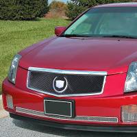 Spec'D Tuning Products - Spec-D 2003-2007 Cadillac CTS Chrome ABS Grille w/ Stainless Steel Mesh - Image 8