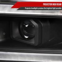 Spec'D Tuning Products - Spec-D 2019-2022 Dodge RAM 2500/3500/4500/5500 Switchback Sequential LED Turn Signal Projector Headlights (Matte Black Housing/Clear Lens) - Image 5