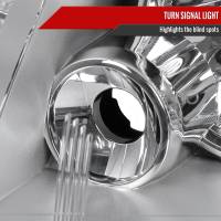 Spec'D Tuning Products - Spec-D 2011-2018 Dodge Grand Caravan Chrysler Town & Country Factory Style Headlights (Chrome Housing/Clear Lens) - Image 3